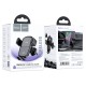 Автомобільний тримач із бездротовою зарядкою Hoco HW1 Pro wireless fast charge (air outlet) Black